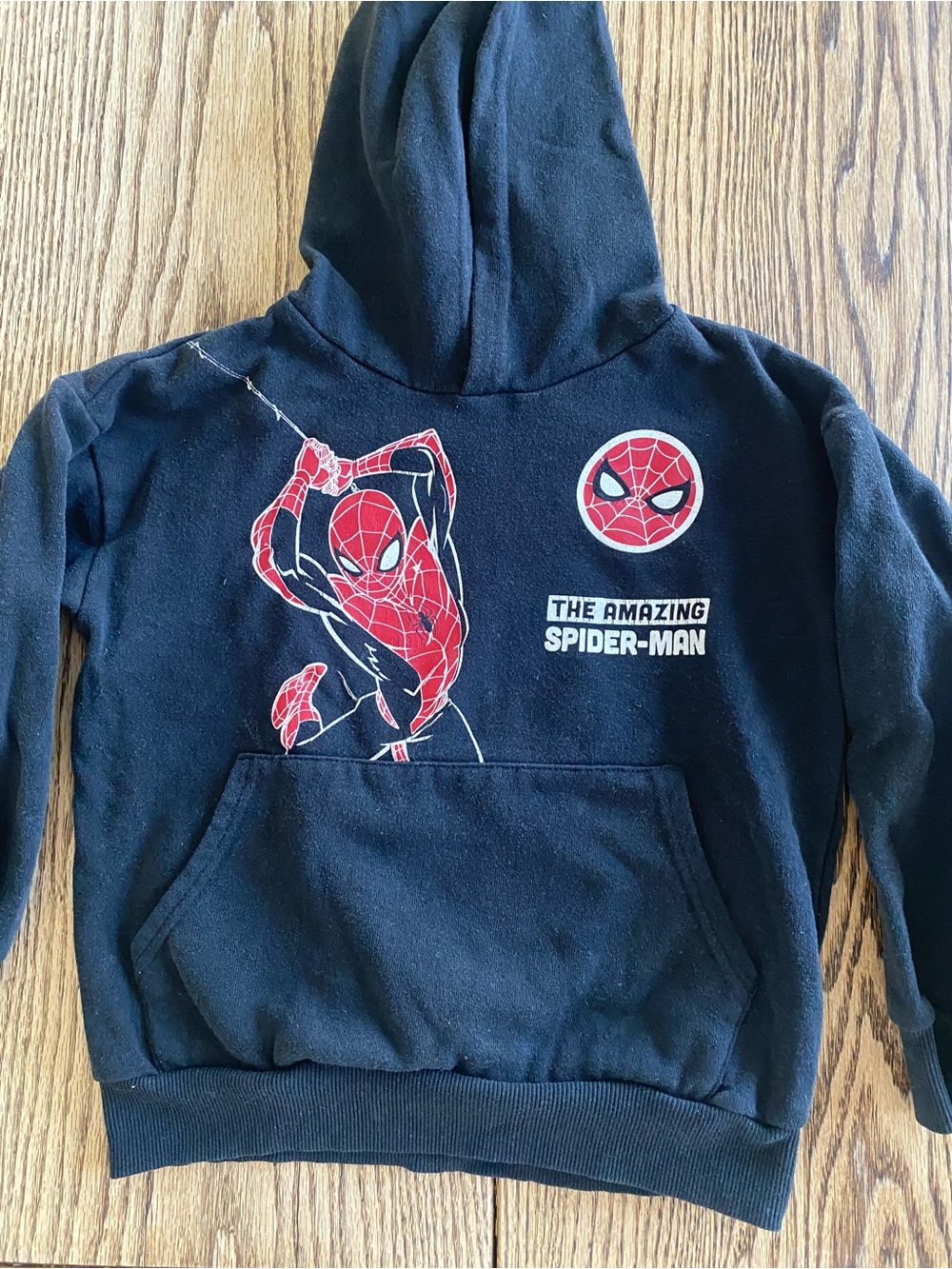 Marvel Black & Red Spider-Man Hoodie for Kids